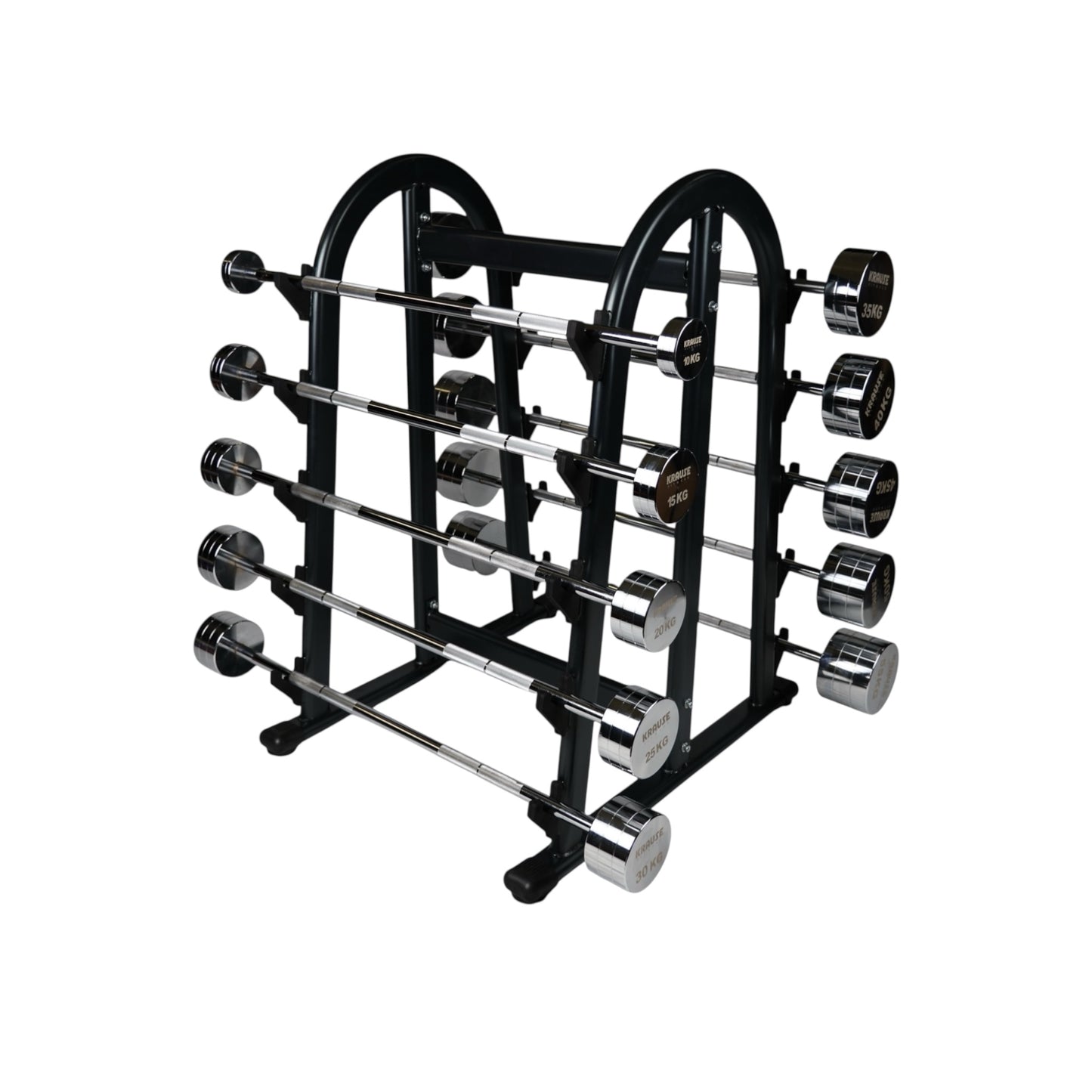 ZESTAW SZTANG PROSTYCH CHROMOWANYCH SET 325 KG KRAUSE FITNESS