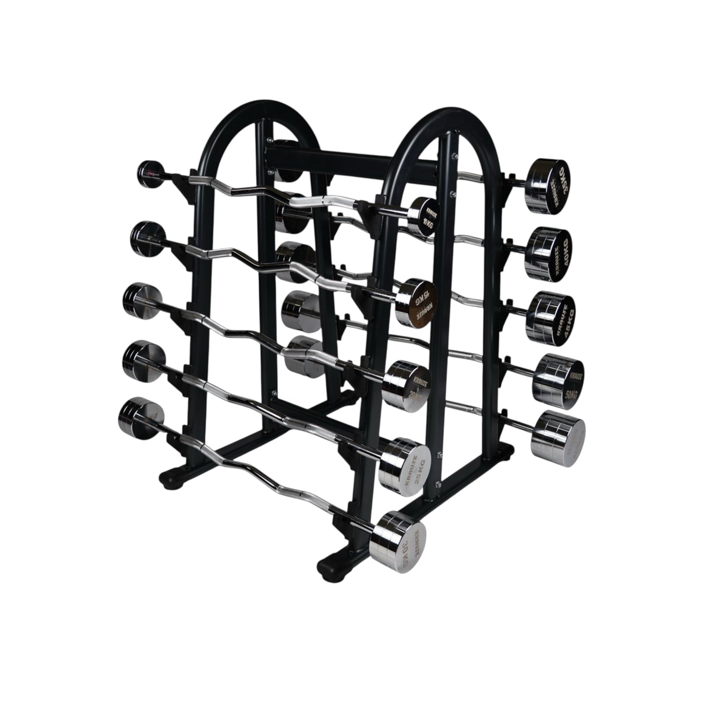 ZESTAW SZTANG ŁAMANYCH CHROMOWANYCH SET 325 KG KRAUSE FITNESS