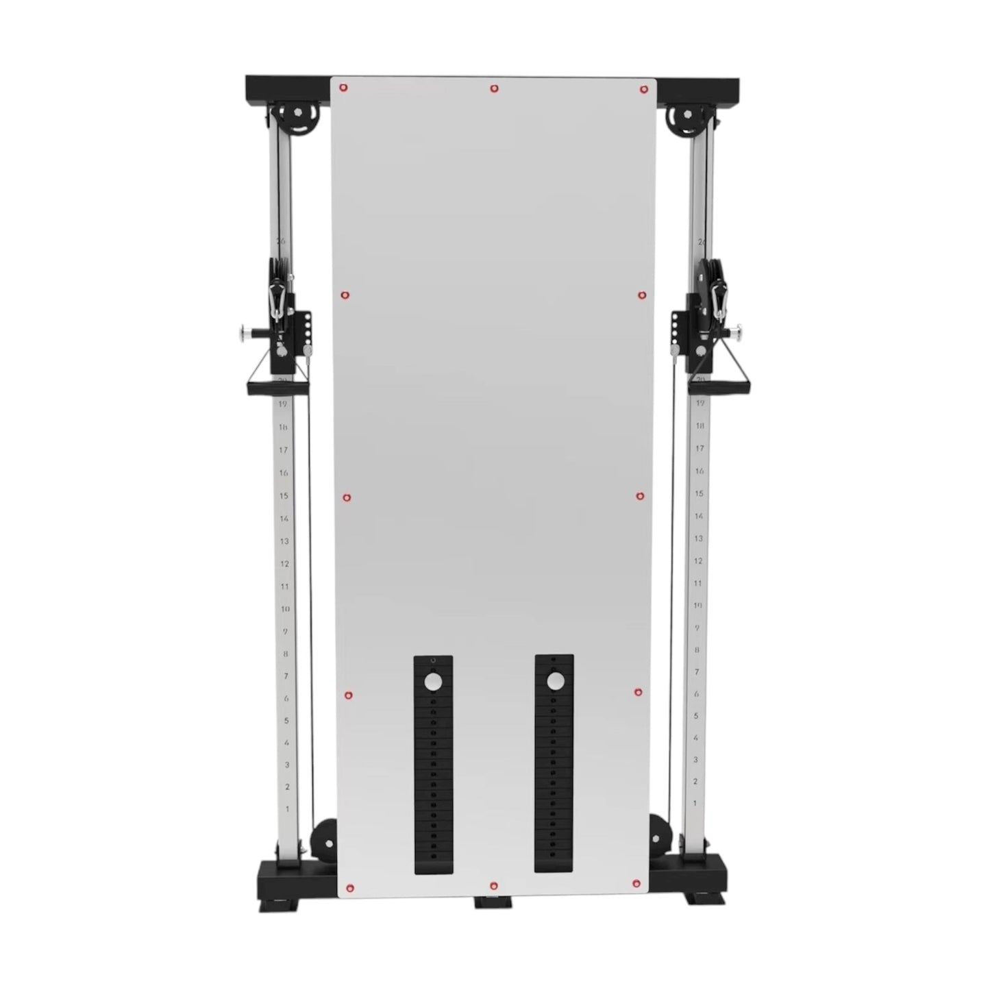 WALL MOUNTED MIRROR FUNCTIONAL TRAINER