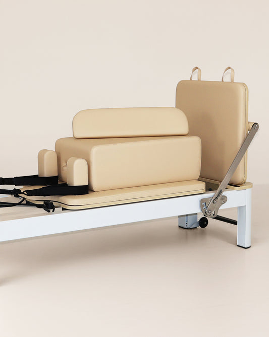 Reformer Metalowy Beżowy KRAUSE FITNESS