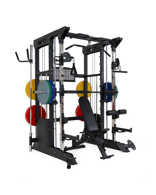 Zestaw Color Bumper: Brama + Ławka + Obciążenie 150 kg