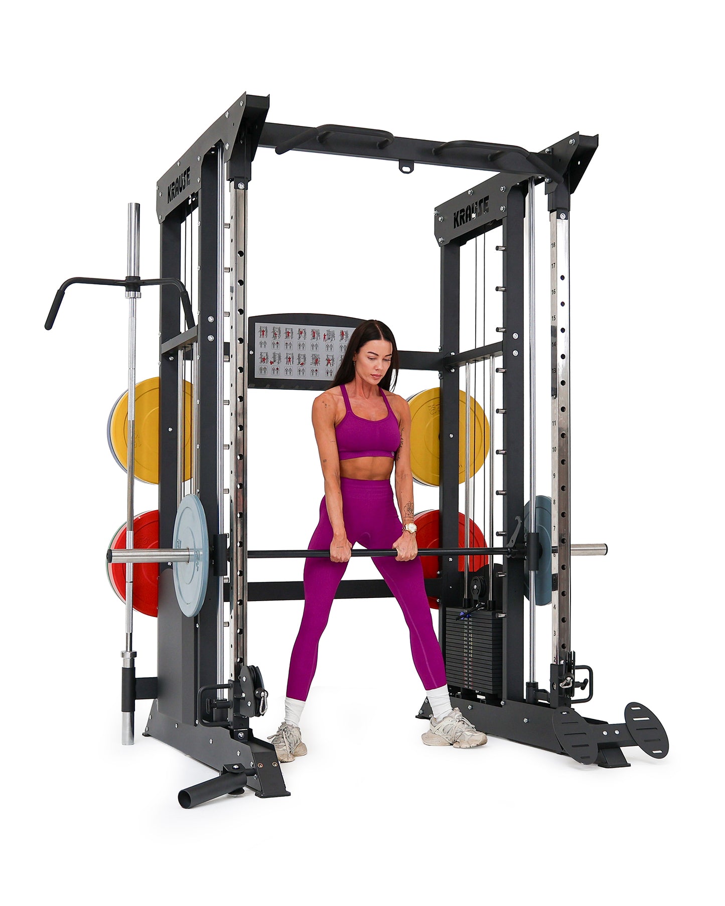 Zestaw Color Bumper: Brama + Ławka + Obciążenie 150 kg