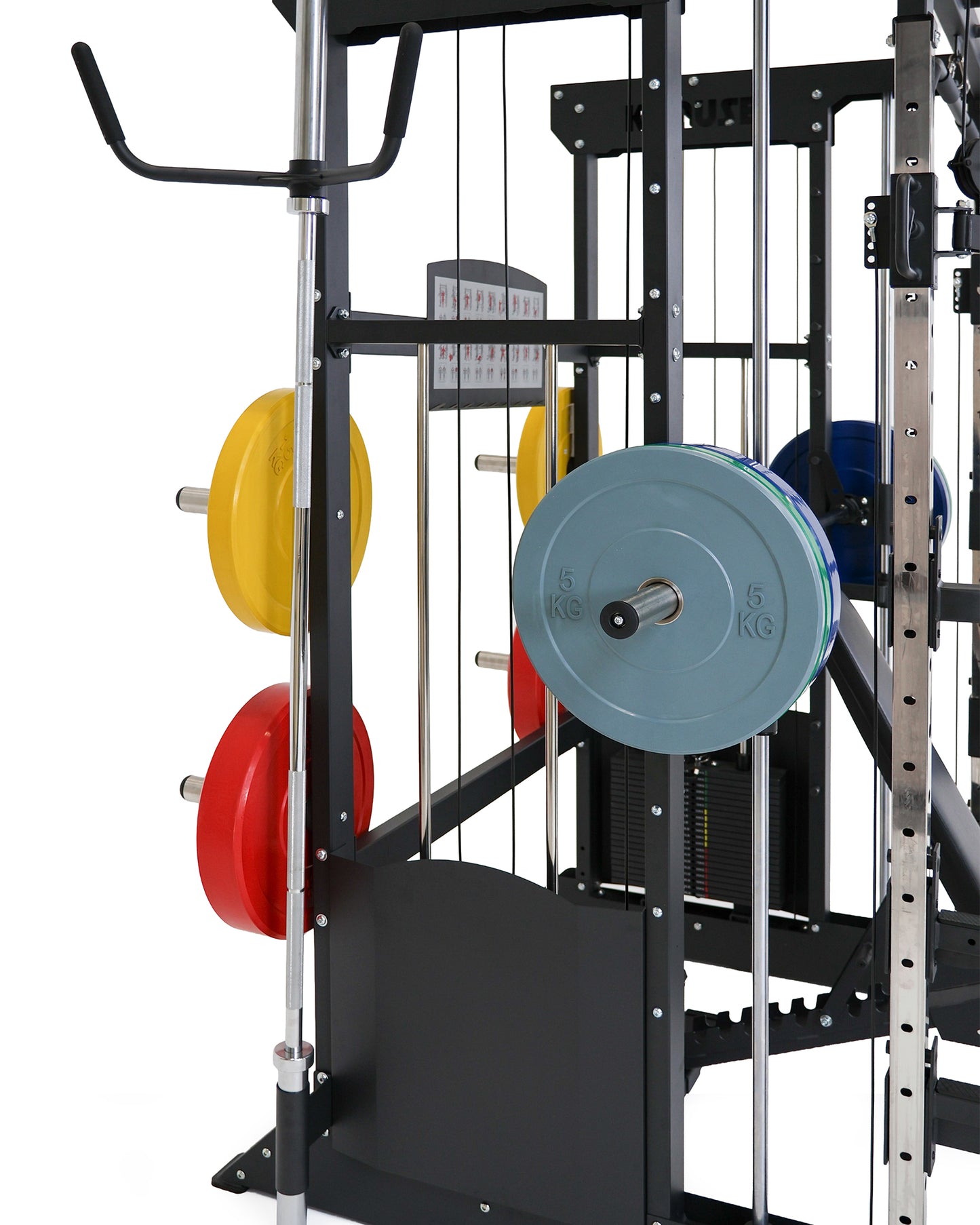 Zestaw Color Bumper: Brama + Ławka + Obciążenie 150 kg