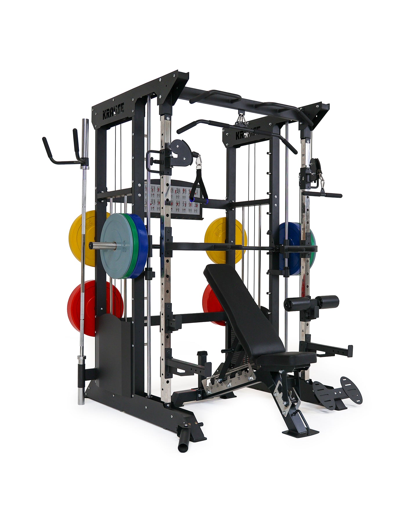 Zestaw Color Bumper PRO: Brama + Ławka PRO + Obciążenie 150 kg