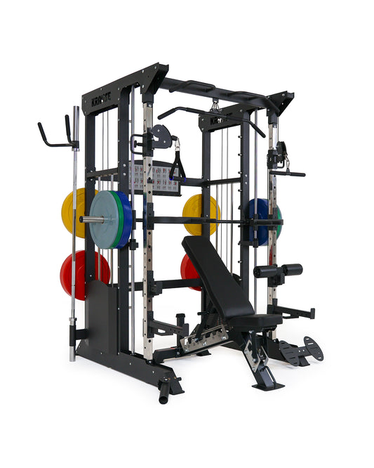 Zestaw Color Bumper PRO: Brama + Ławka PRO + Obciążenie 150 kg