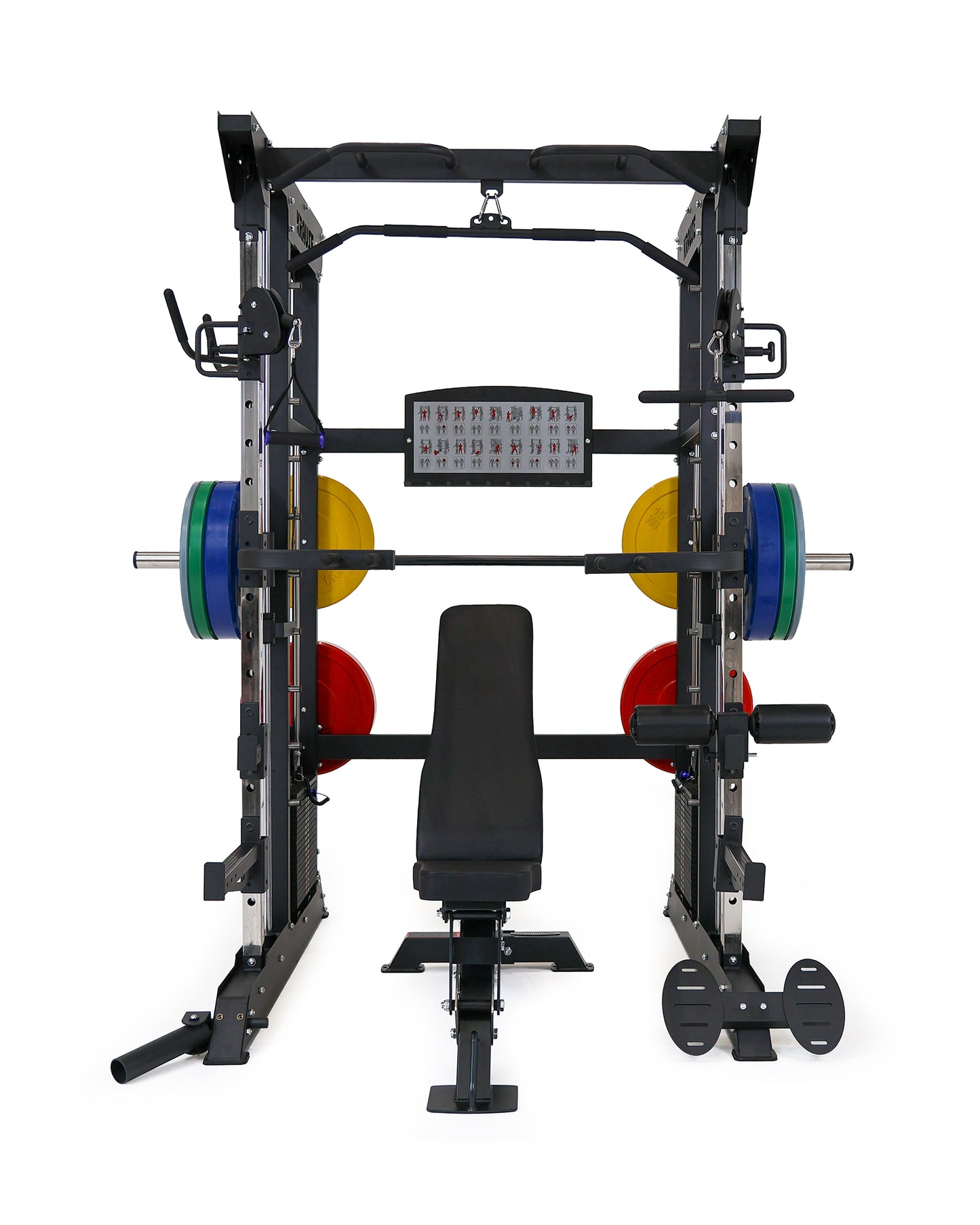 Zestaw Color Bumper PRO: Brama + Ławka PRO + Obciążenie 150 kg