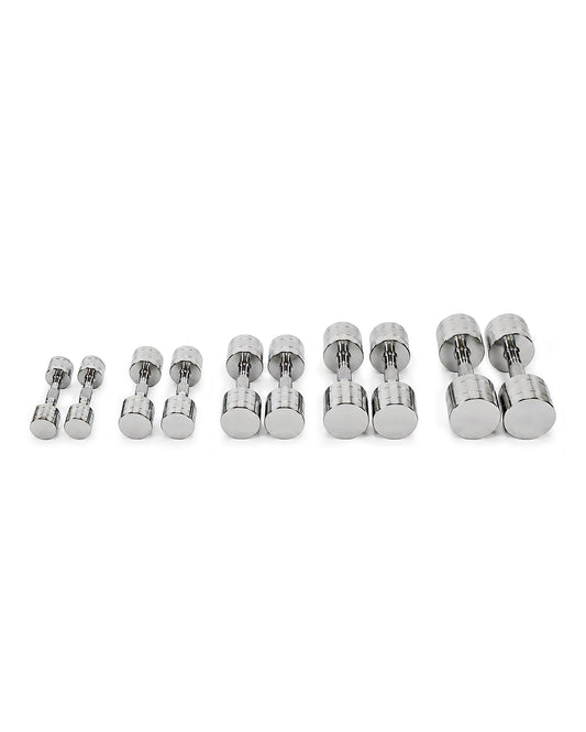 Chromed Dumbbell Set 1 kg – 10 kg KRAUSE FITNESS