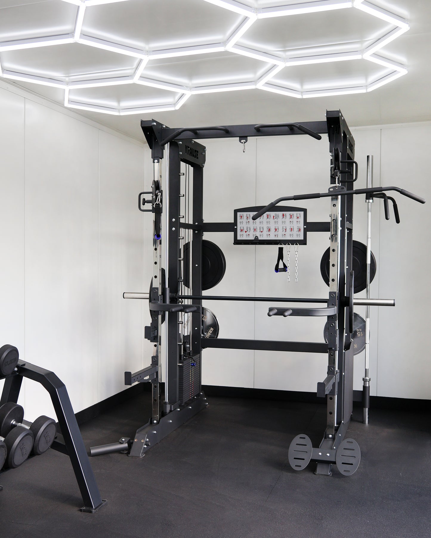 Modulárna Záhradná Posilňovňa 20 m² Tréningové Studio KRAUSE FITNESS