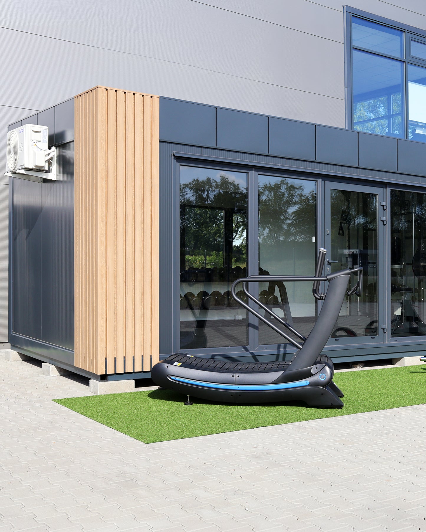 Modulárna Záhradná Posilňovňa 20 m² Tréningové Studio KRAUSE FITNESS