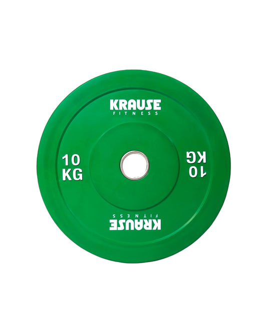 OBCIĄŻENIE BUMPER KOLOROWY 10 KG KRAUSE FITNESS