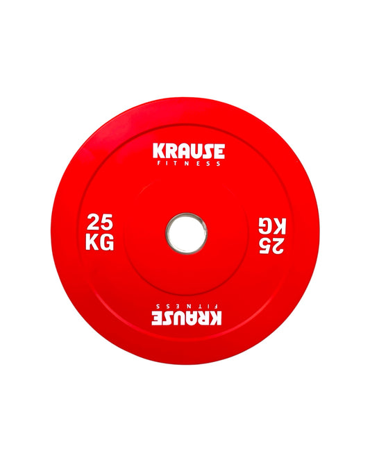 OBCIĄŻENIE BUMPER KOLOROWY 25 KG KRAUSE FITNESS