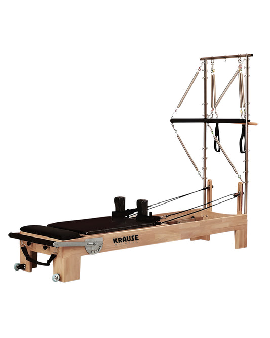Reformer Drewniany Z Wieżą KRAUSE FITNESS