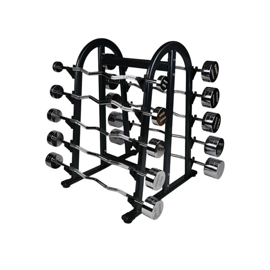 ZESTAW SZTANG ŁAMANYCH CHROMOWANYCH SET 325 KG KRAUSE FITNESS