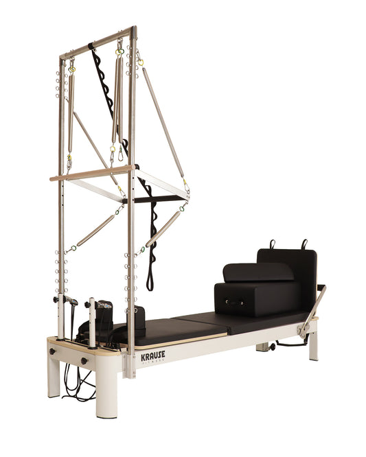 REFORMER METALOWY Z WIEŻĄ KRAUSE FITNESS