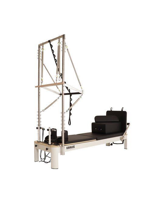 Metal Pilates Reformer with Tower Krause Fitness